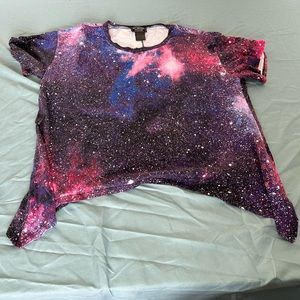 Vintage Hot topic galaxy shirt